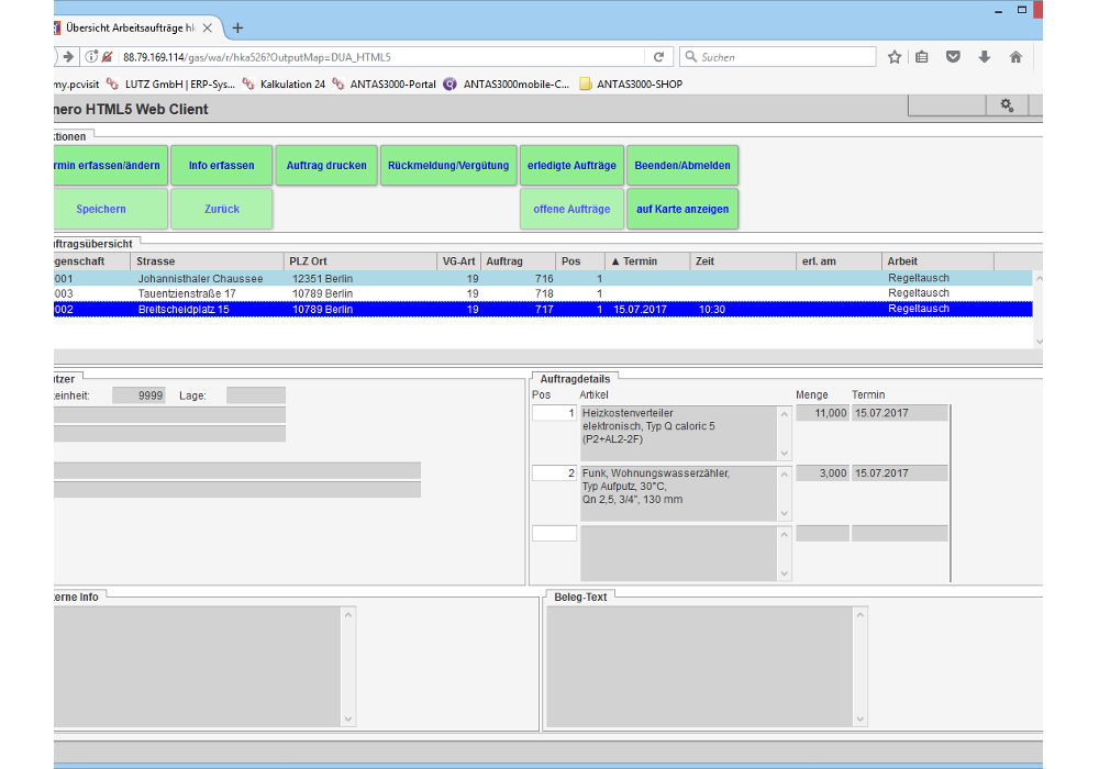 ANTAS3000-HKA Portal